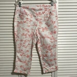 Belle by Kim Gravel Twill Toile
Print Capri Jean